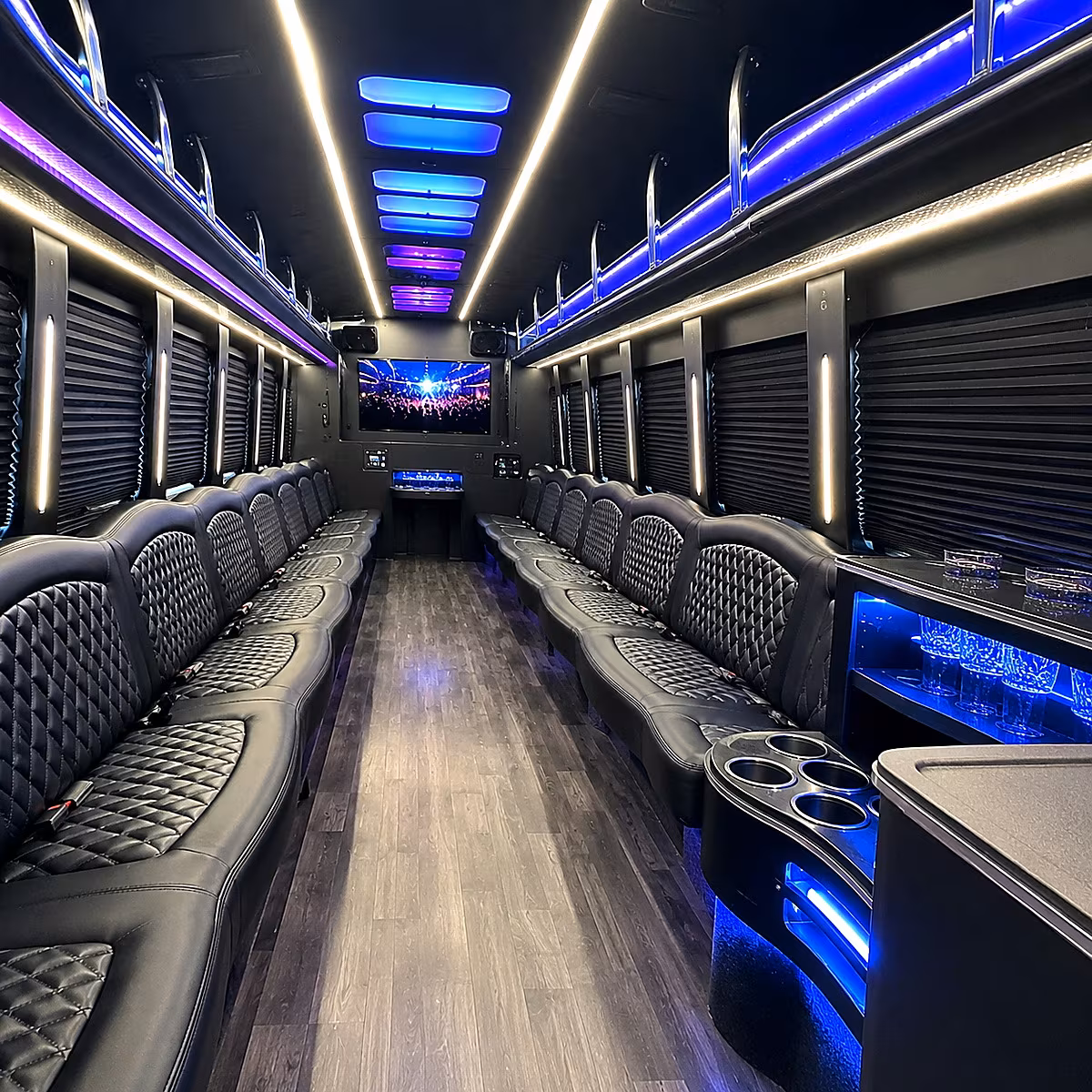 altamonte springs night on town party bus rental