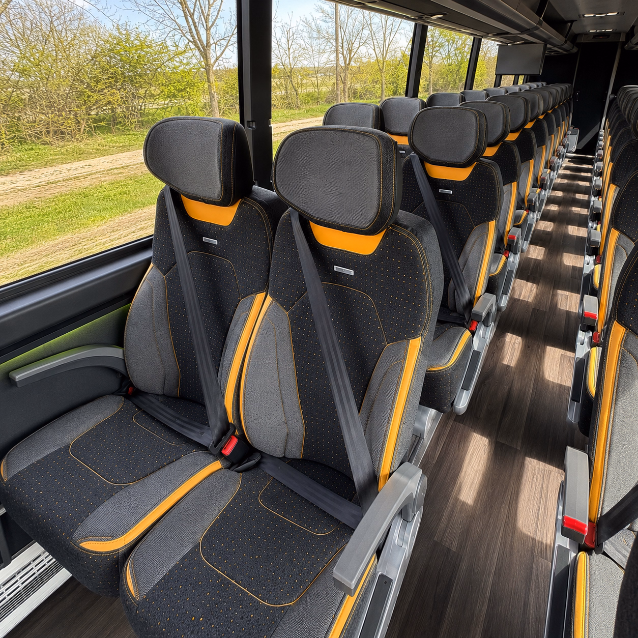 orlando school field trip charter bus rentals for your class