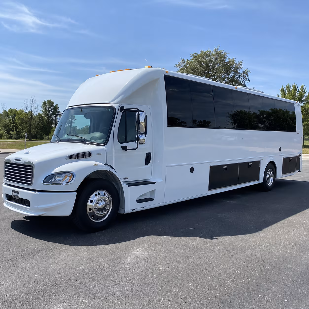 pine hills 40 passenger party bus