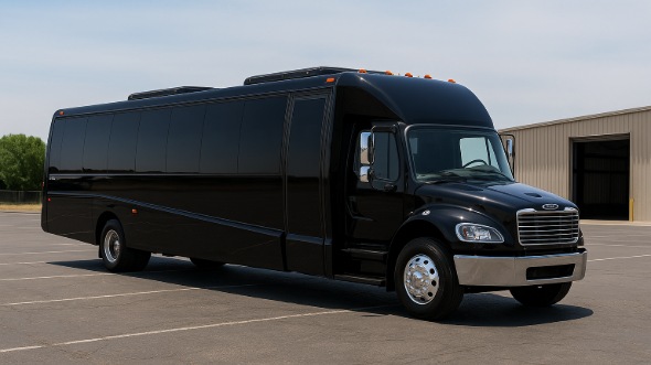 Exterior of Charter Bus Company Altamonte Springs's 20 Passenger Mini bus in Altamonte Springs