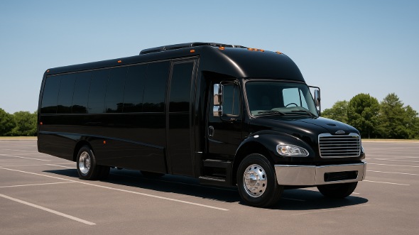 Exterior of Charter Bus Company Altamonte Springs's 25 Passenger Mini bus in Altamonte Springs