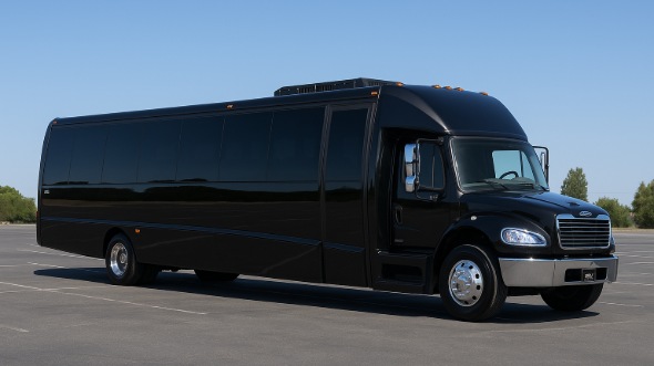 Exterior of Charter Bus Company Altamonte Springs's 28 Passenger Mini bus in Altamonte Springs