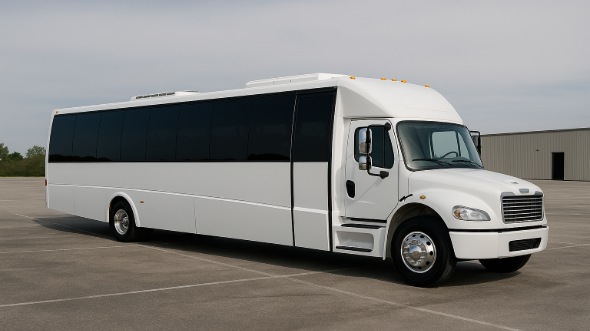 Exterior of Charter Bus Company Ocoee's 30 Passenger Minibus in Ocoee