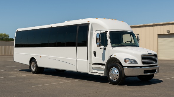 Exterior of Charter Bus Company Altamonte Springs's 35 Passenger Minibus in Altamonte Springs