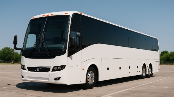 Exterior of Charter Bus Company Ocoee's 55 Passenger Charter Bus in Ocoee