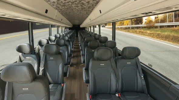 altamonte springs 18 passenger minibus inside