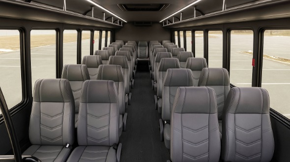altamonte springs 20 passenger minibus inside