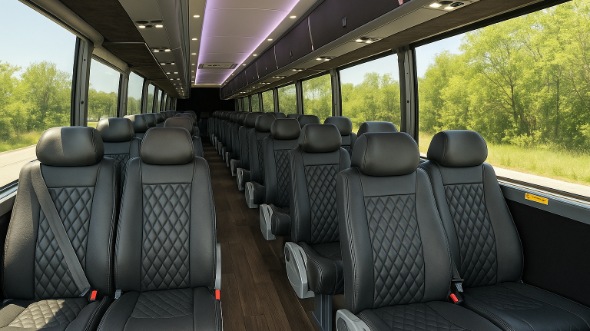 altamonte springs 28 passenger minibus inside