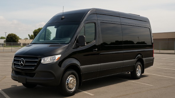 Exterior of Charter Bus Company Altamonte Springs's Sprinter Limo in Altamonte Springs