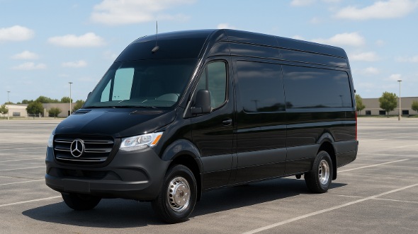 Exterior of Charter Bus Company Altamonte Springs's Sprinter Van Rental With Driver in Altamonte Springs